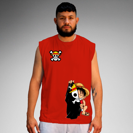 Camiseta Sin mangas Luffy One piece