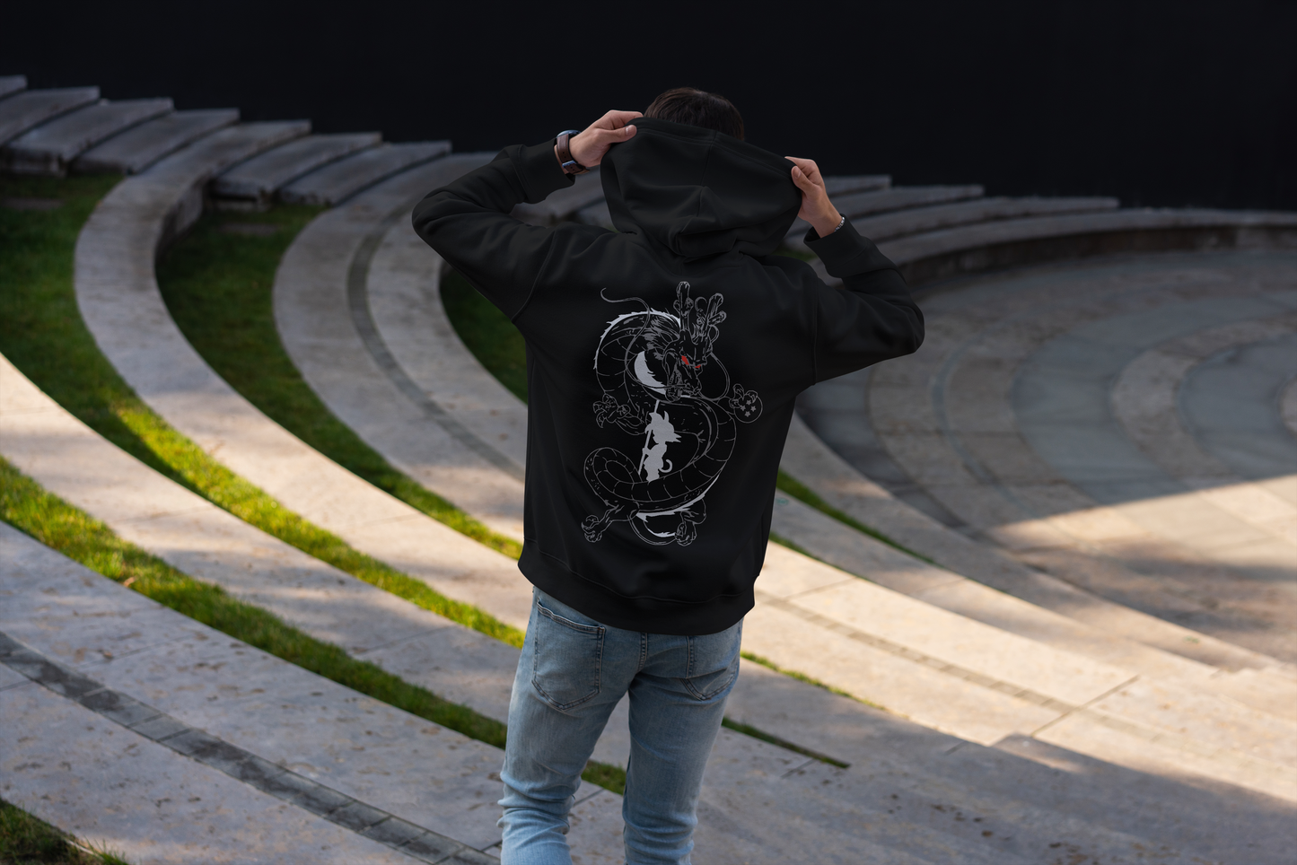 Buzo, hoodie personalizado Shenglong Dragon ball